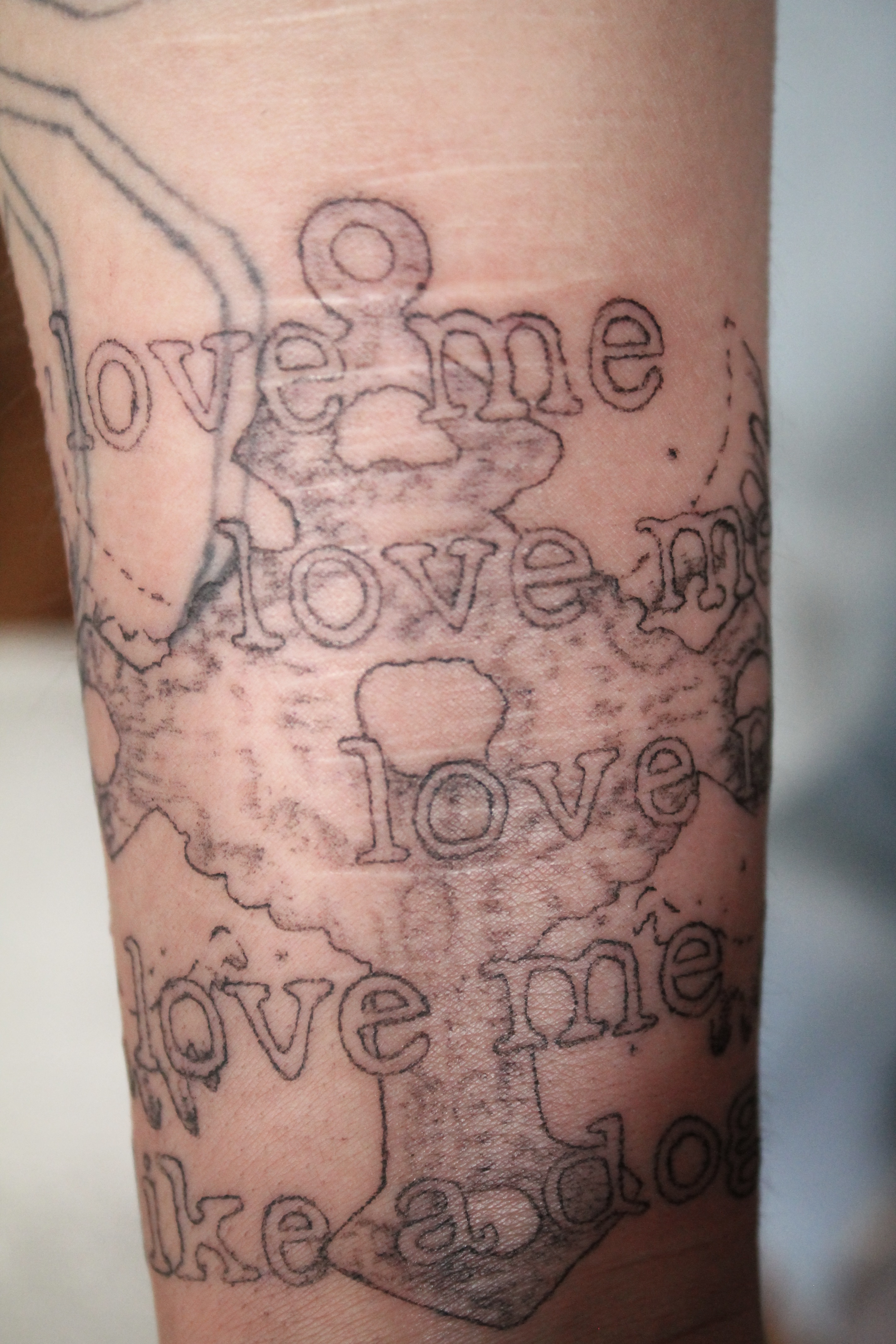 love me like a dog , based on Carte Contact's song 